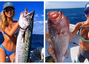 Woman Dubbed ‘World’s Sexiest Angler’ After Reeling In Huge Fish