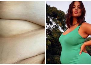 Pregnant Ashley Graham Is Praised Over Nude Selfie Showing Stretch Marks